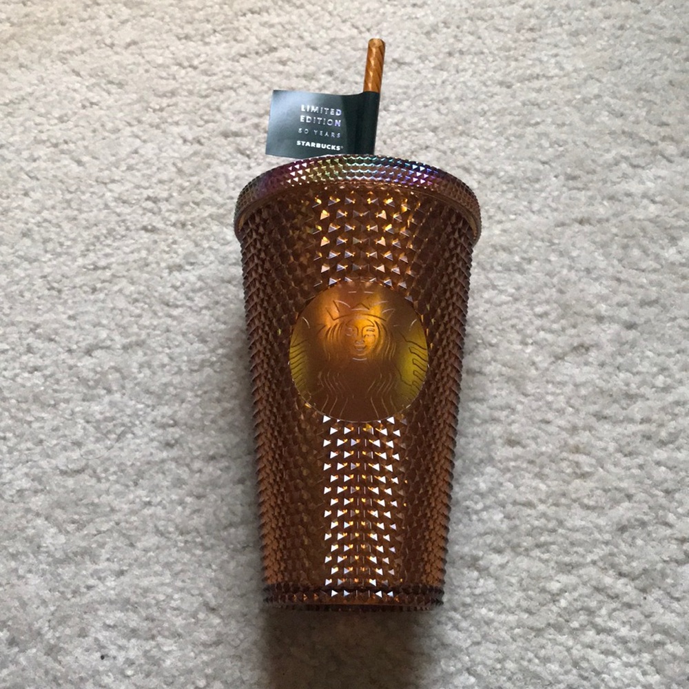 Starbucks Limited Edition Studded Orange Tumbler 2021
